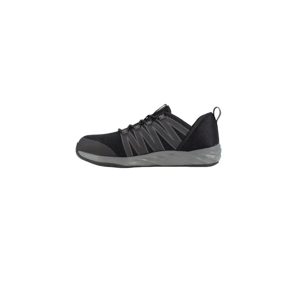 Reebok Men's Astroride Work Athletic Work Shoe Black/Dark Grey 12M
